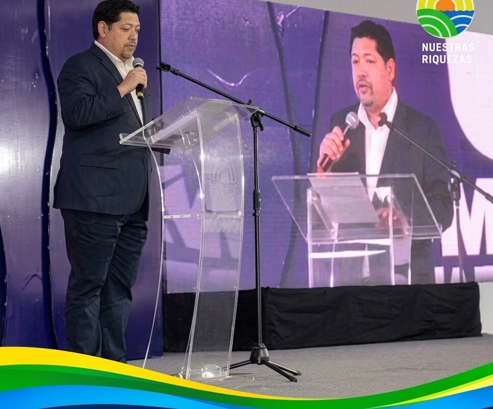 El Viceministro de Producción Agropecuaria y Desarrollo Rural, Javier Chon Lama en EXPO CEBÚ 2026